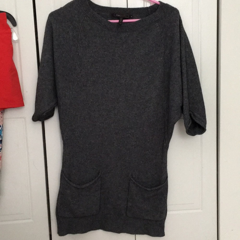 Women’s BCBG gray wool sweater